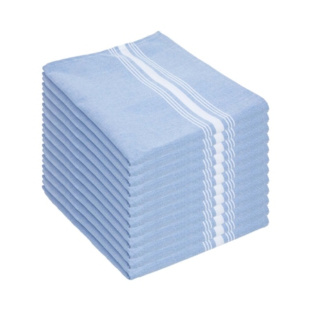 Monarch Mariposa Bistro Napkin 18x22 RV Baby Blue Stripe (12pk) RV-BISTRO-BB